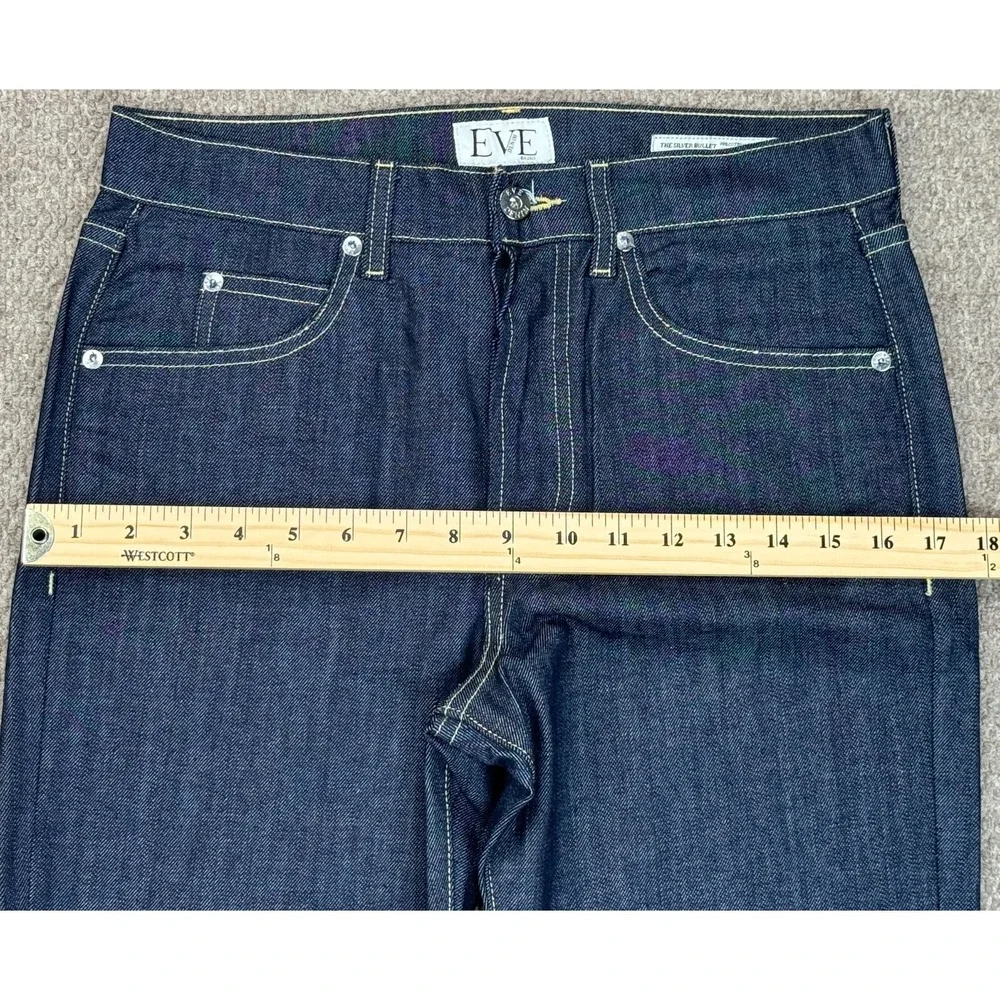 Eve Denim Women The‎ Silver Bullet Denim Jeans Made In USA Size 27